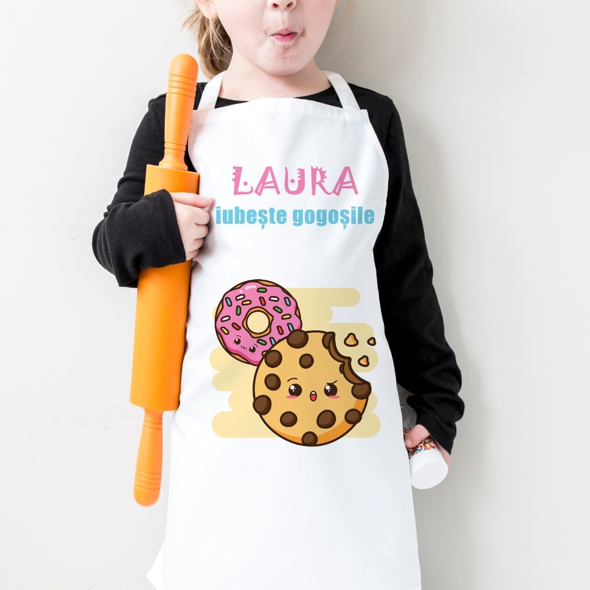 Individuell gestaltete Kinder-T-Shirts mit Aufdruck – Donut-Liebhaber