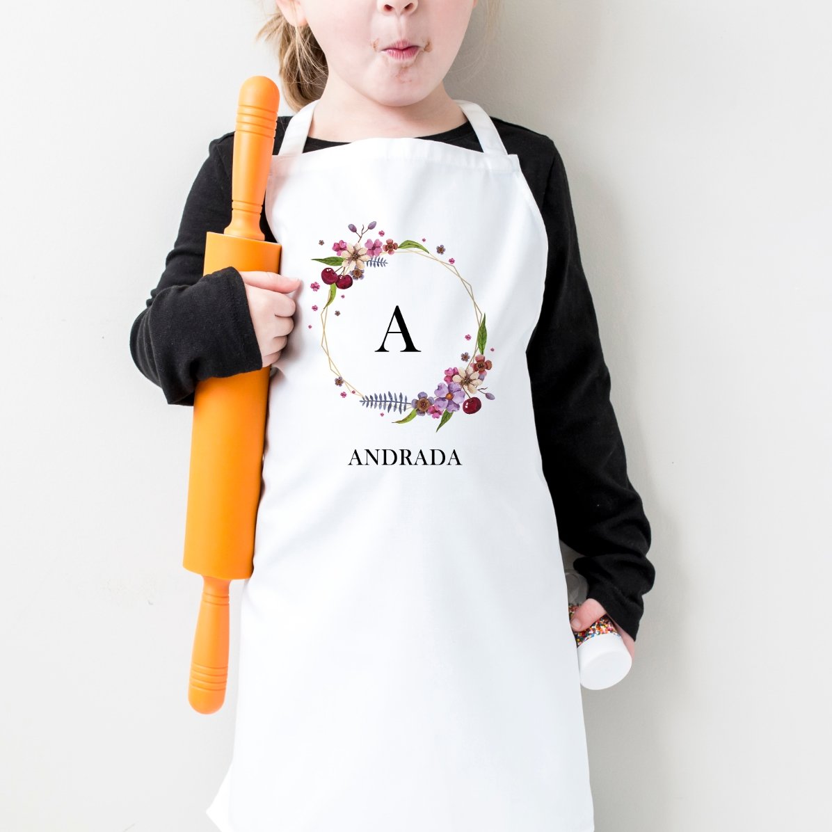 Individuell gestaltete Kinder-Mütze mit Aufdruck – Name
