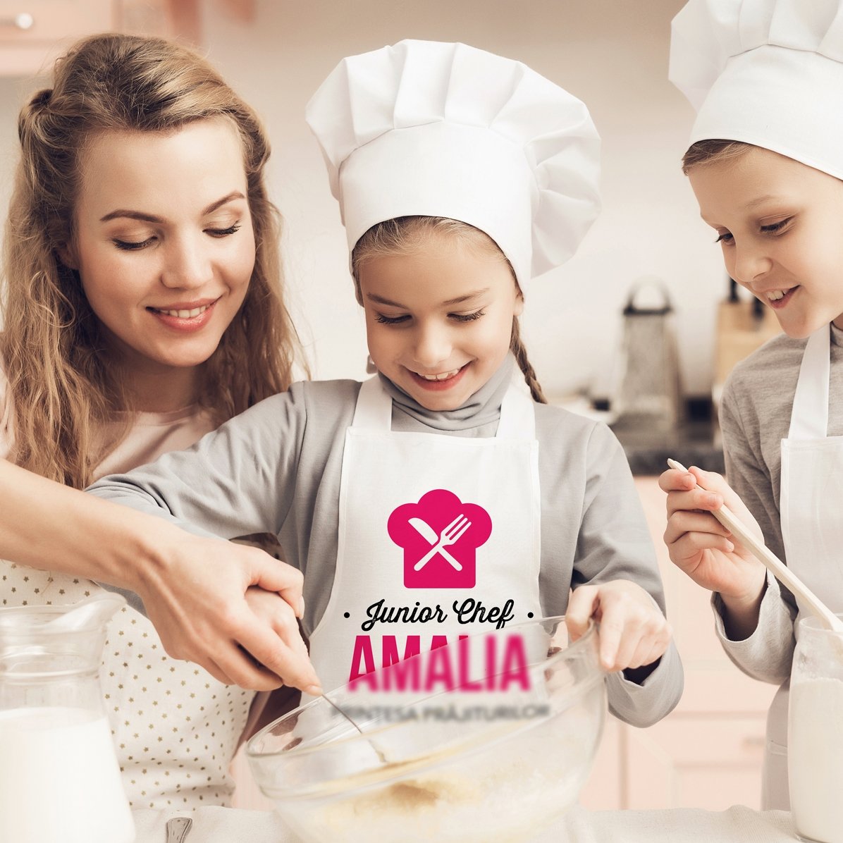 Individuell gestaltete Kinder-Tüte mit Aufdruck – Die Kuchenprinzessin