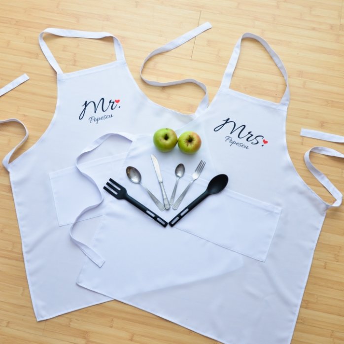 Individuell gestaltete Sets für Paare – Mr & Mrs
