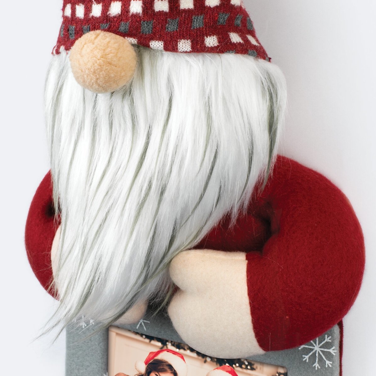 Spiridus-Weihnachts-Fotorahmen für 3 Fotos – Modell „Boris“