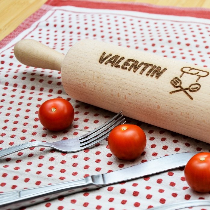 Individuell gestalteter Holzkochlöffel – MasterChef in der Küche