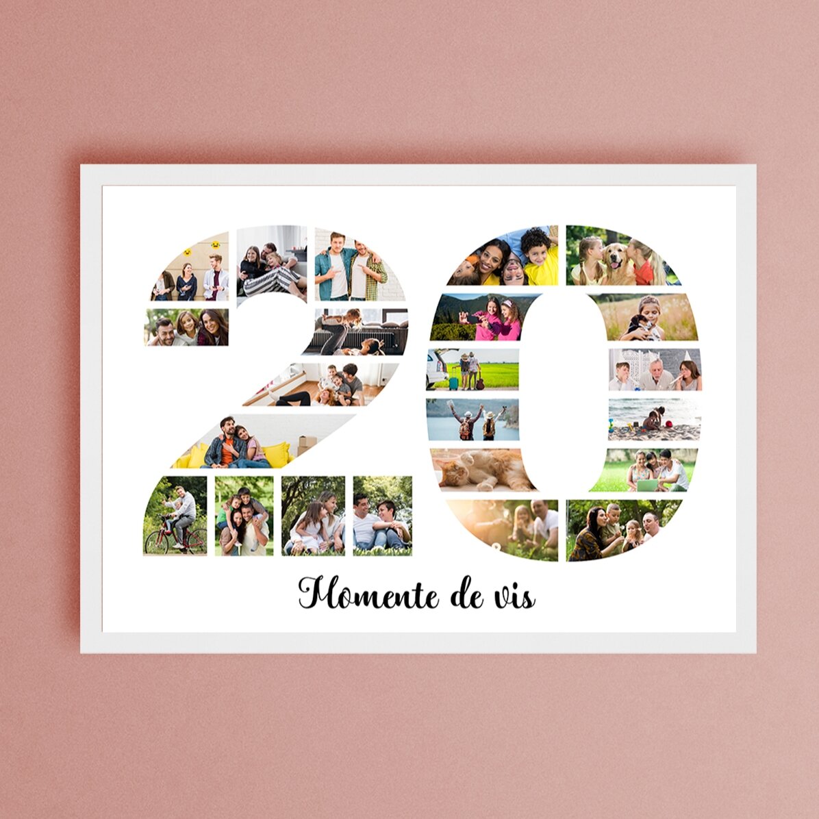 Individuell gestaltetes Landschaftsbild mit Fotos und Text – 20
