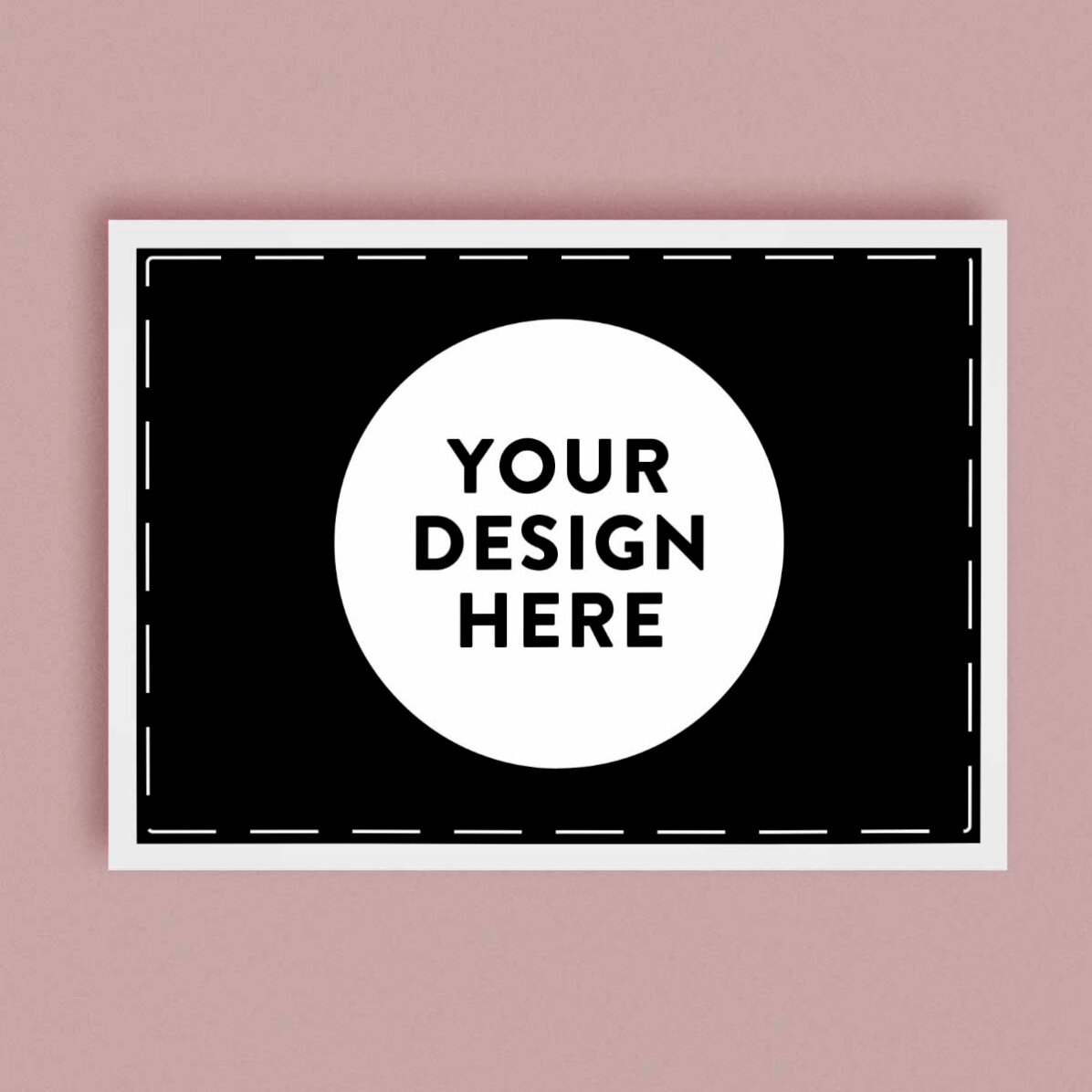 Personalised canvas with your graphics - Landscape
