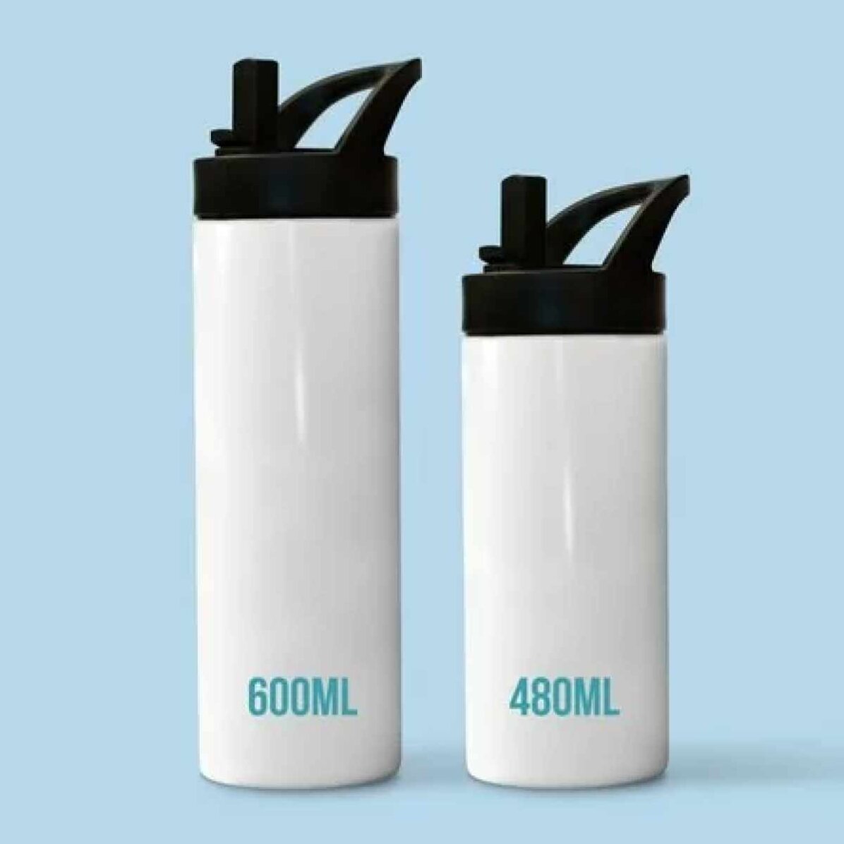 Thermos with handle and straw personalised with name for children - Spike Enthusiast