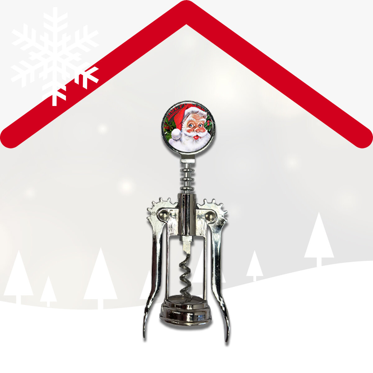 Personalisierte Weihnachts-Korkenzieher