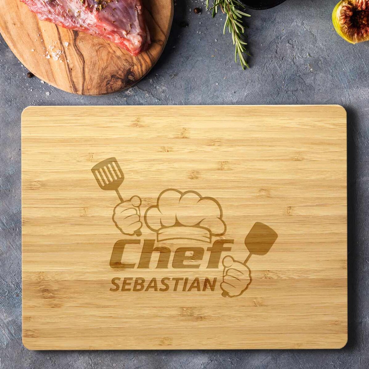 Individuell gestalteter Zerkleinerer mit Aufdruck – Chef Puternic