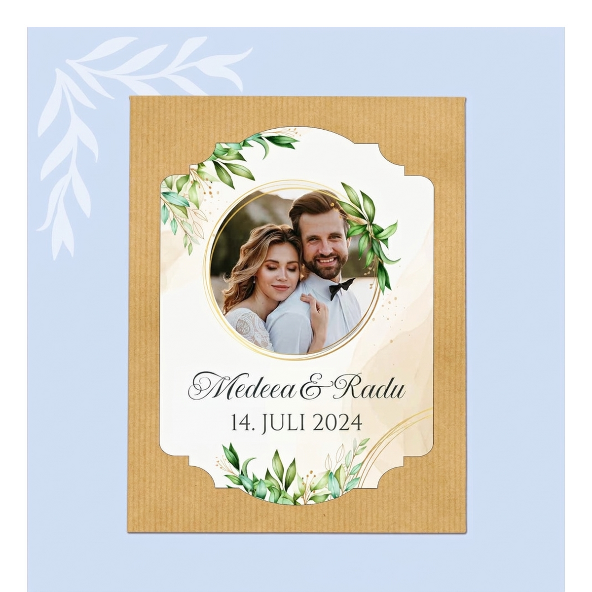 Personalisierte Pflanz-Gastgeschenke für die Hochzeit