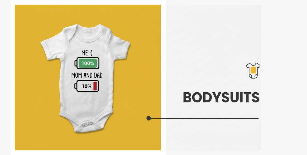 Personalisierte Baby-Bodys für Kinder