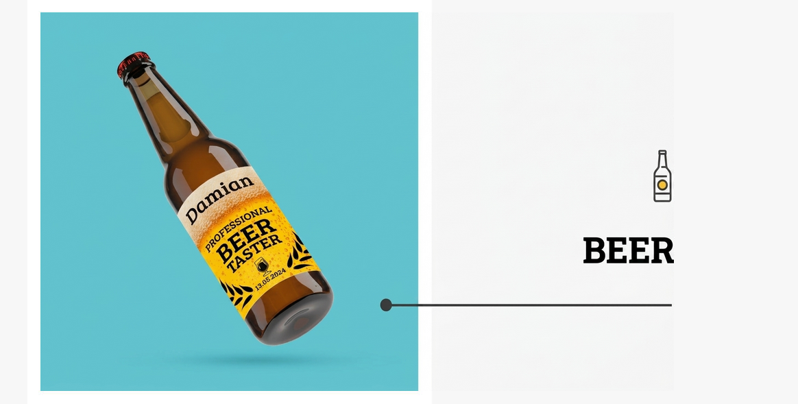 Personalisiertes Craft-Bier