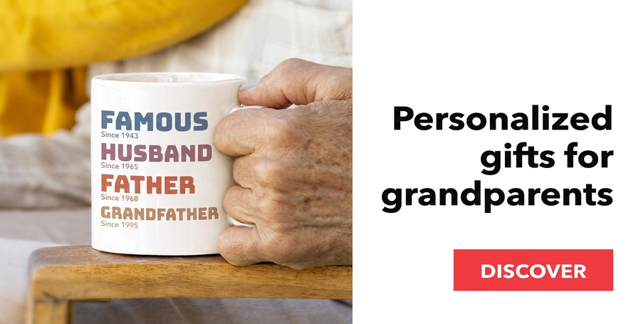 Personalisierte Geschenke für Großeltern