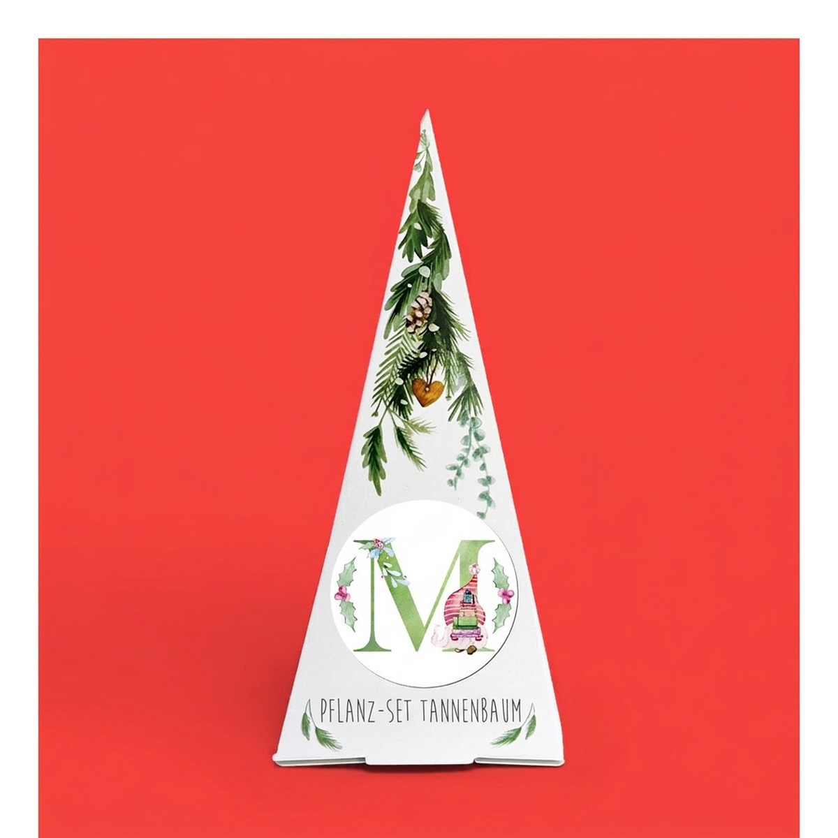 Personalisierte Tannenbaum-Pflanzsets zum Nikolaus