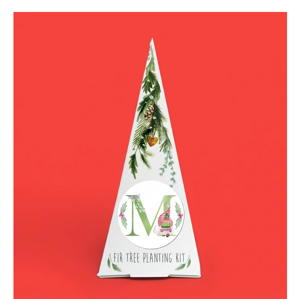 Personalisierte Tannenbaum-Pflanzsets zum Nikolaus