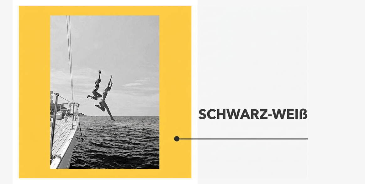 Poster – Schwarz-Weiß-Kollektion