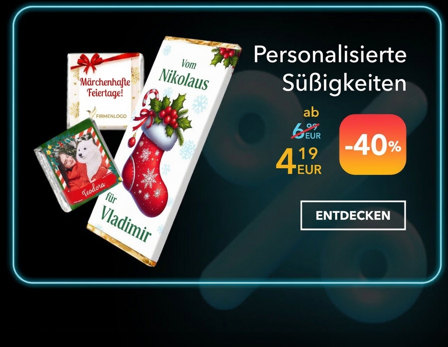 Black Week – 40 % Rabatt