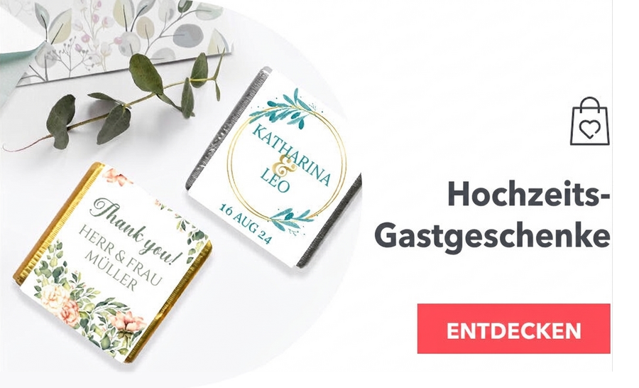 Hochzeitsgastgeschenke