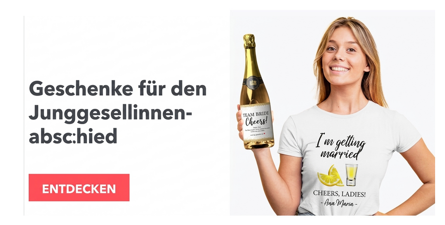 Geschenke für den Junggesellinnenabschied