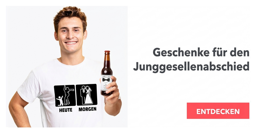 Geschenke für den Junggesellenabschied