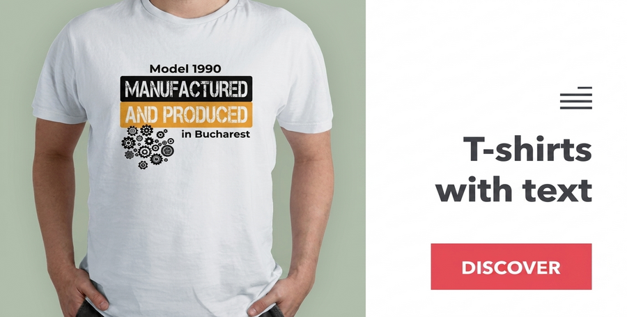 Personalisierte T-Shirts mit Text