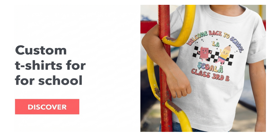 Personalisierte T-Shirts zum Schulanfang