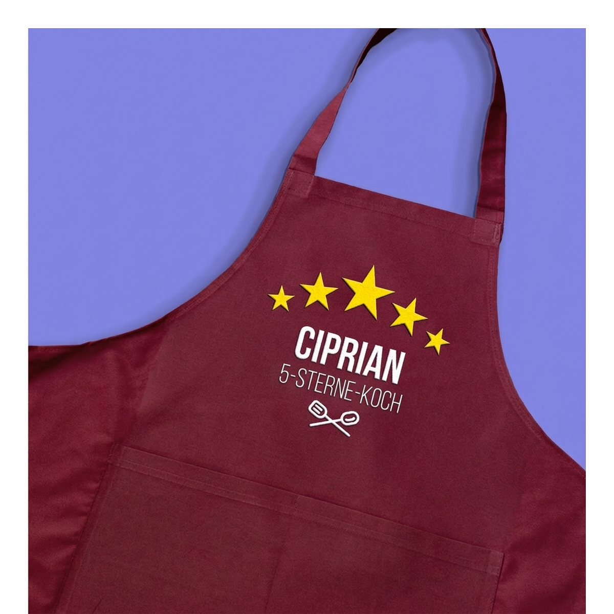 Personalisierte Schürzen mit Stickerei