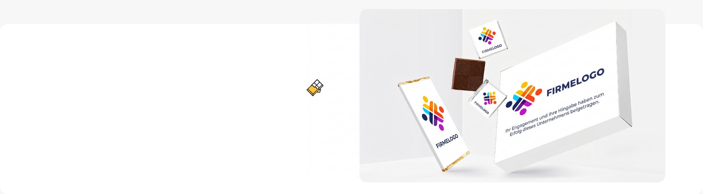 Personalisierte Süßigkeiten für Unternehmen