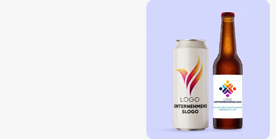 Personalisiertes Firmenbier