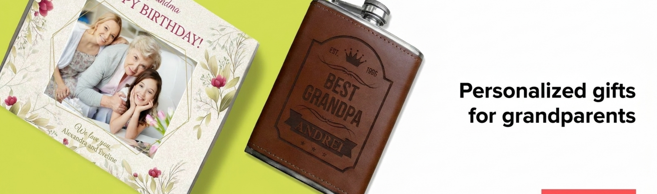 Personalisierte Geschenke für Großeltern