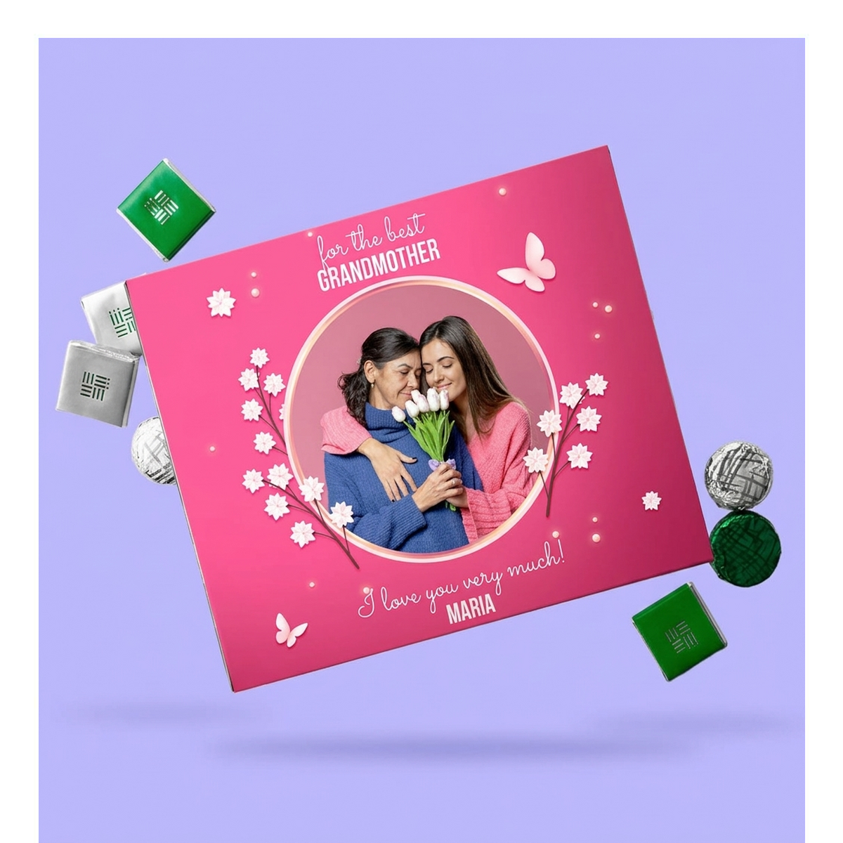 Personalisierte Pralinenschachteln