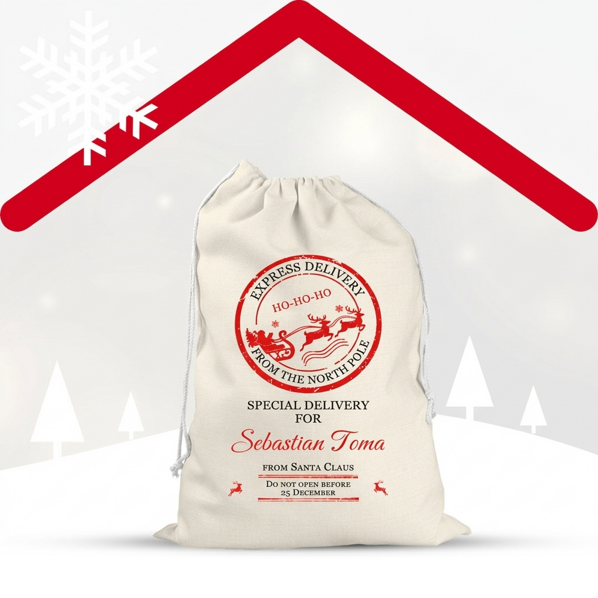 Weihnachtstüten und -säcke