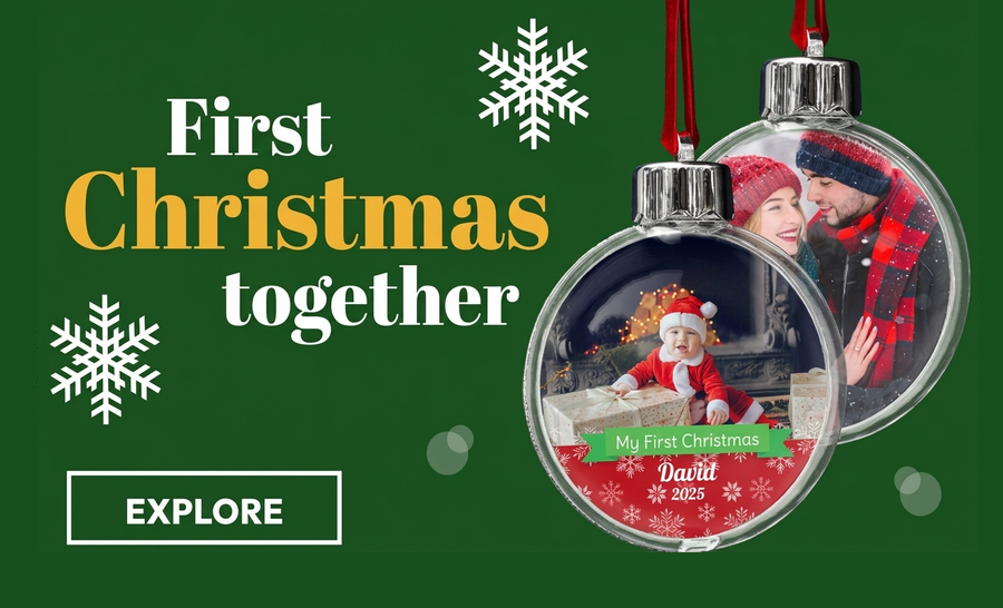 Geschenke für das erste Weihnachtsfest