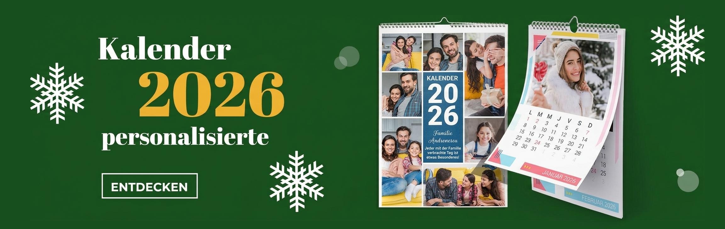 Personalisierte Kalender