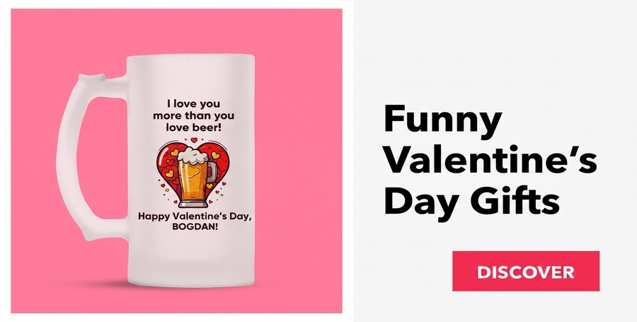 Lustige Geschenke zum Valentinstag