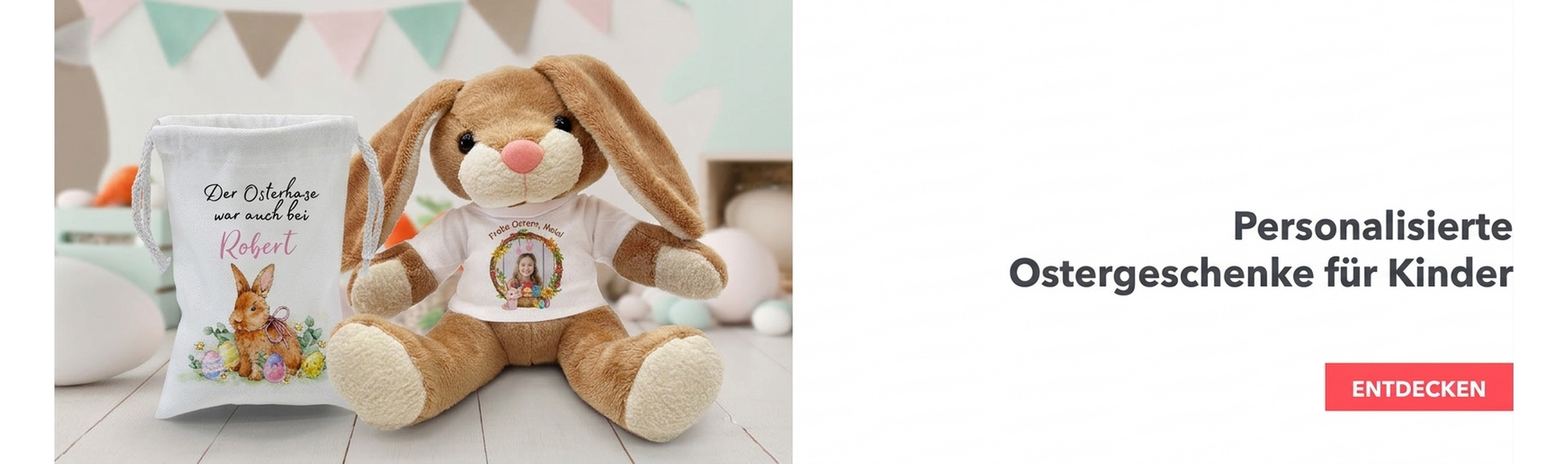 Personalisierte Geschenke für Kinder zu Ostern
