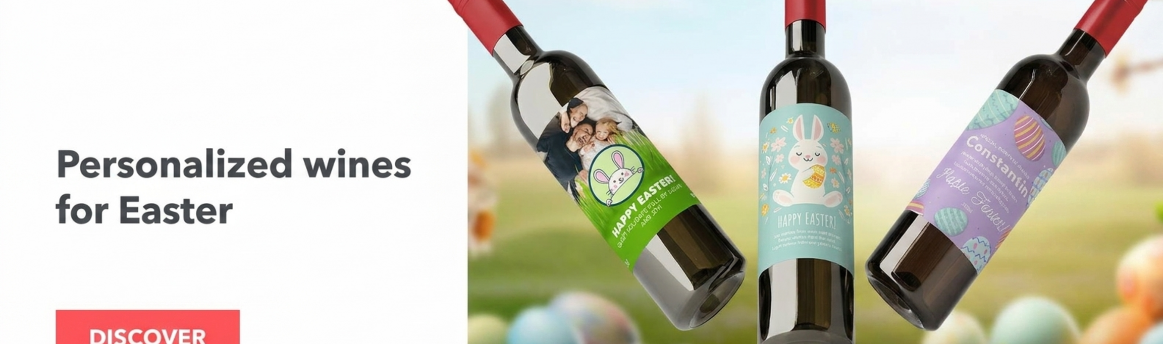 Personalisierte Weine zu Ostern