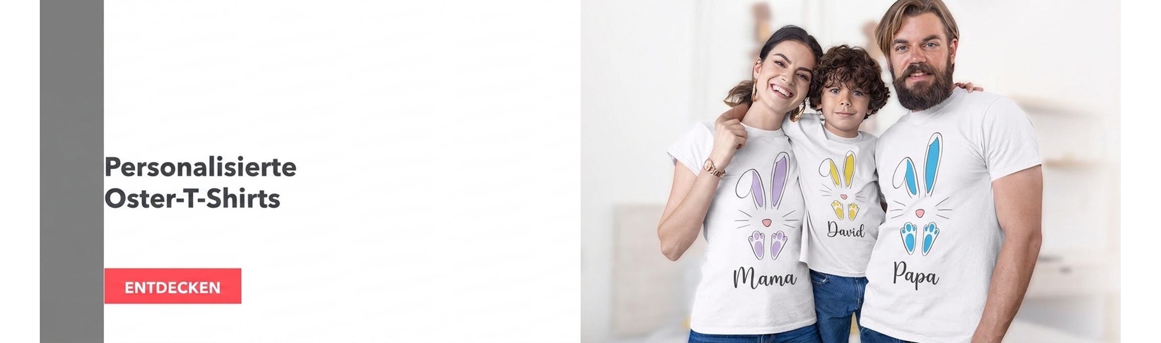 Personalisierte T-Shirts zu Ostern