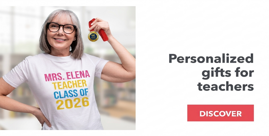 Personalisierte Abschlussgeschenke für Lehrer