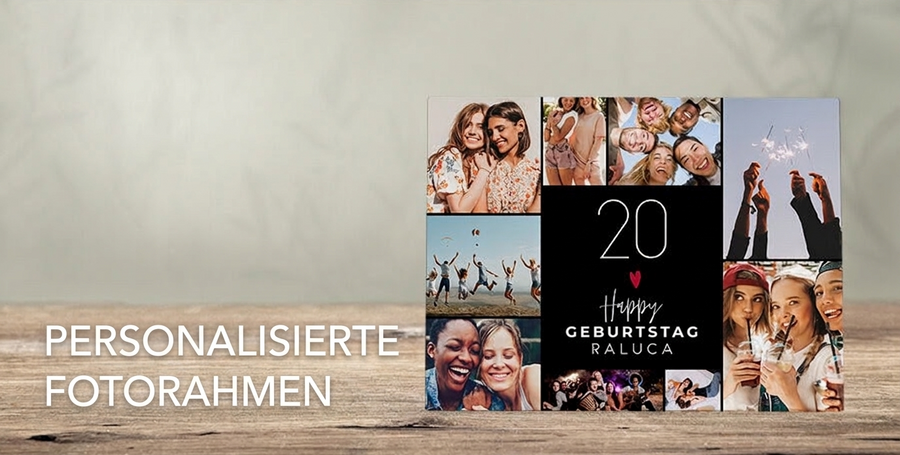 Personalisierte Fotorahmen