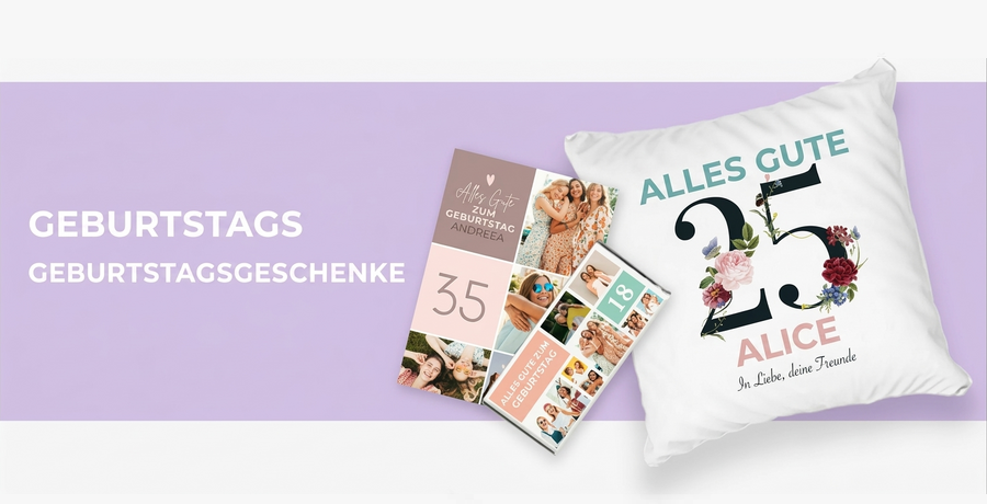 Geburtstagsgeschenke für sie