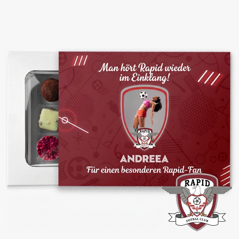 Personalisierte Süßigkeiten und Bonbons unter offizieller Lizenz – FC Rapid 1923