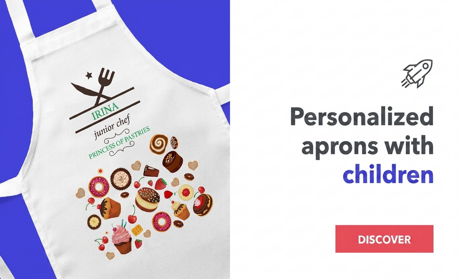 Personalisierte Schürzen für Kinder