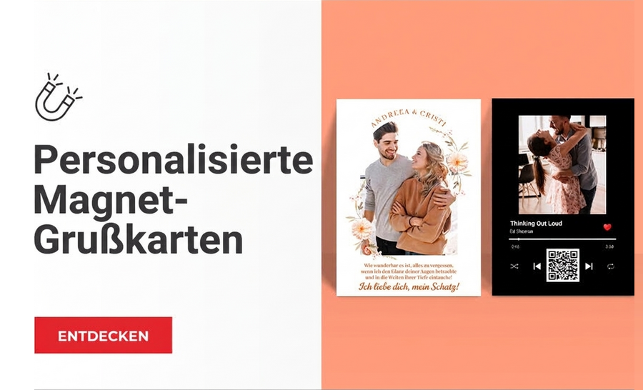 Personalisierte Magnetkarten