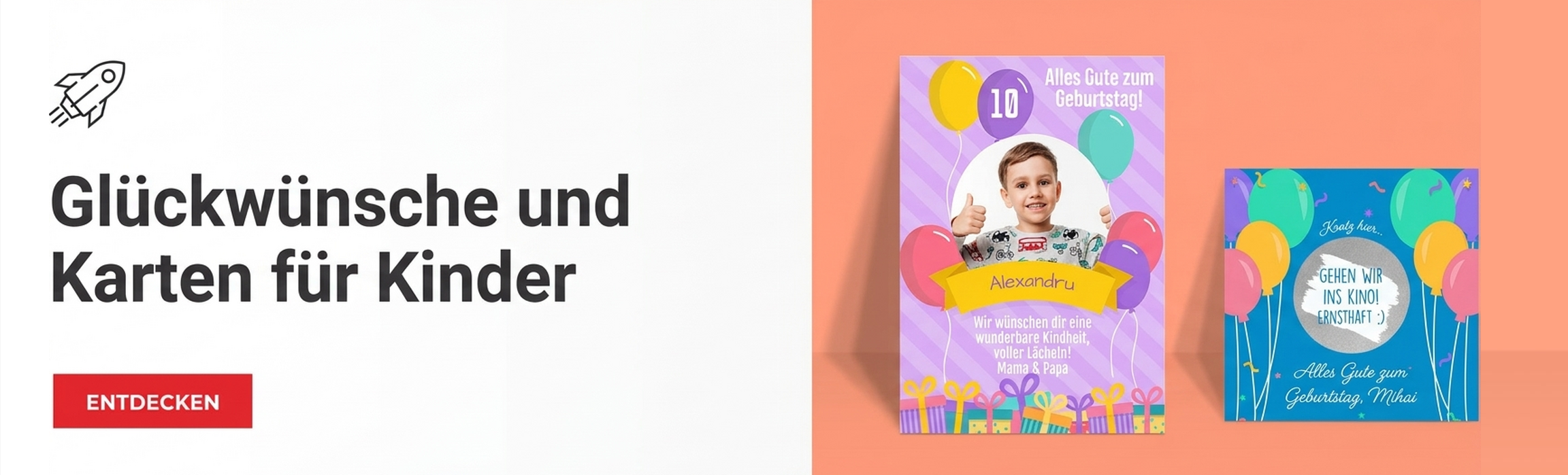 Grußkarten für Kinder