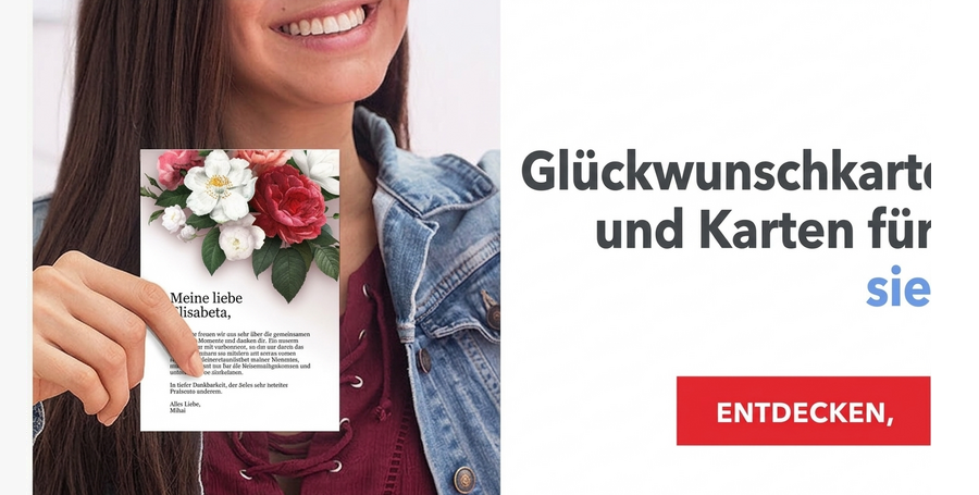 Grußkarten für sie