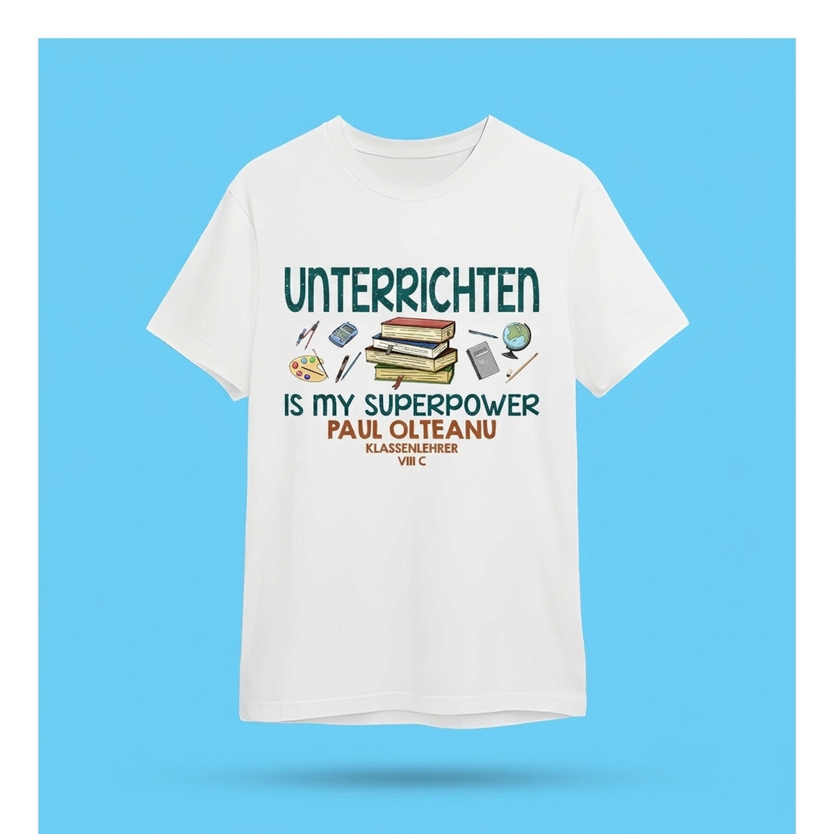 Personalisierte T-Shirts für Lehrer