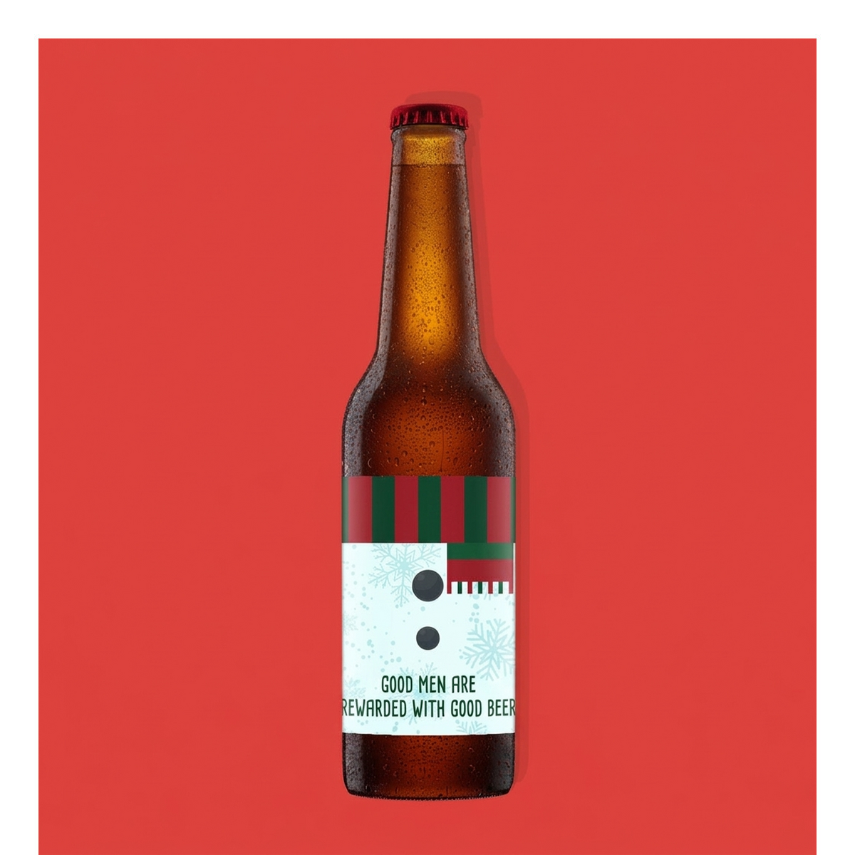 Personalisiertes Bier zum Nikolaustag