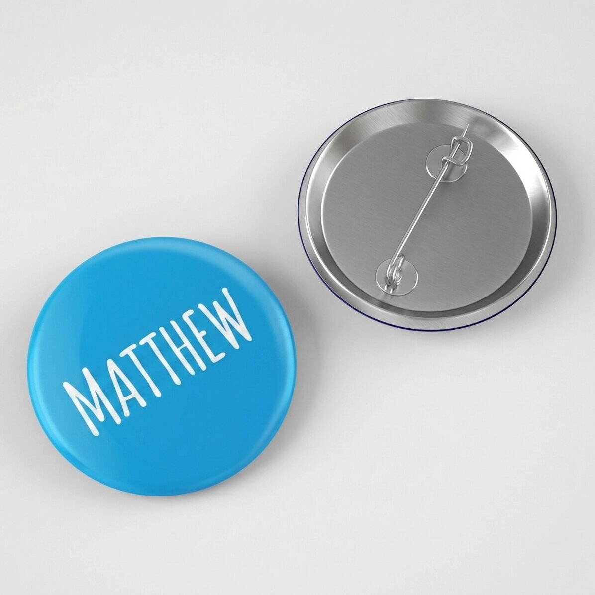 Personalisiertes Button mit deinem Namen