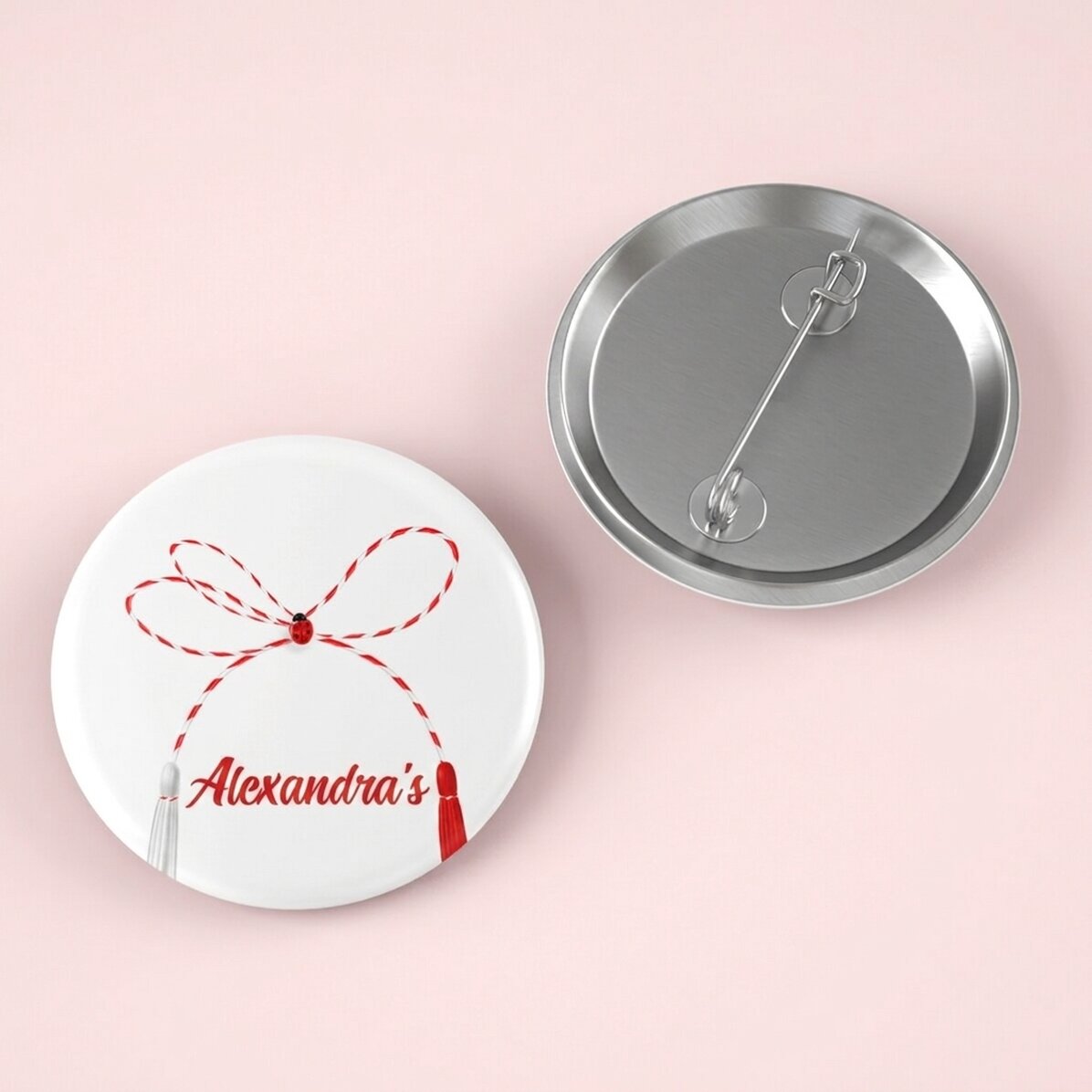 Personalisiertes Button mit deinem Namen