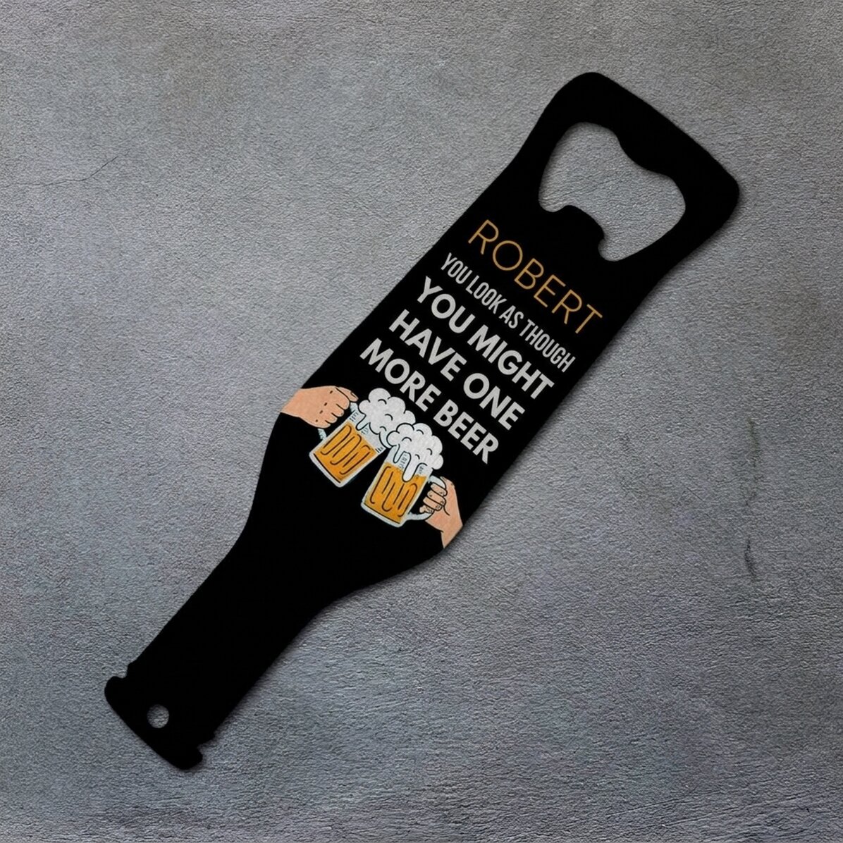 Personalisierter Bieröffner – Prost!