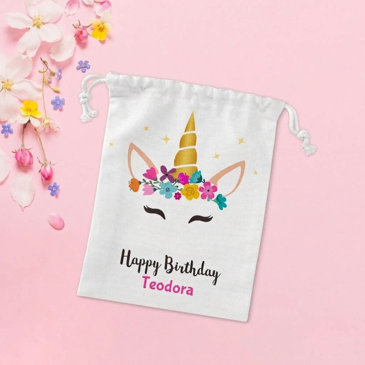 Kleiner Geschenktüte – Einhorn